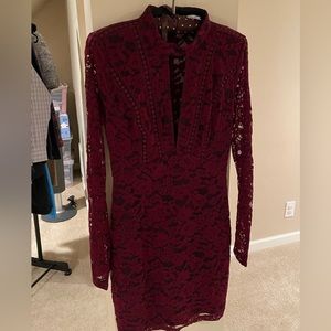 Women’s lace cocktail dress